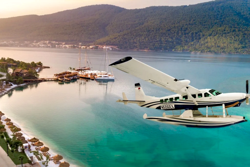 Seaplane by Royal Fly offering luxury transfers along Antalya’s coast